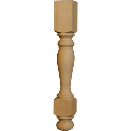 OSBORNE WOOD PRODUCTS 18 x 2 1/2 Heritage Coffee Table Leg in Beech 1316BCH